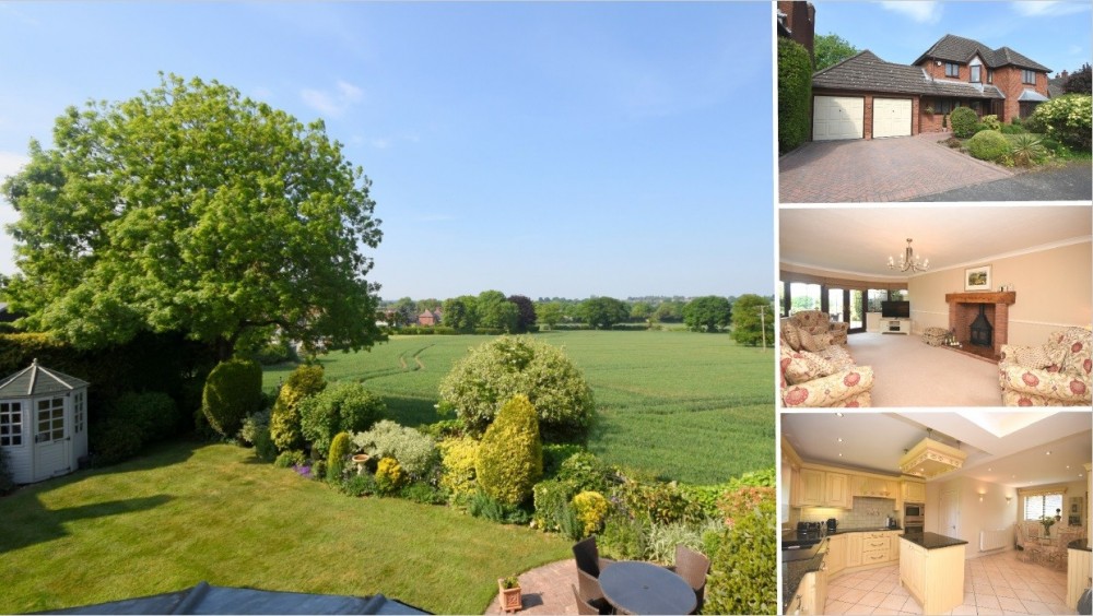 **NEW INSTRUCTION** Beautiful Countryside Views & a Peaceful Cul de Sac Position within Hammerwich