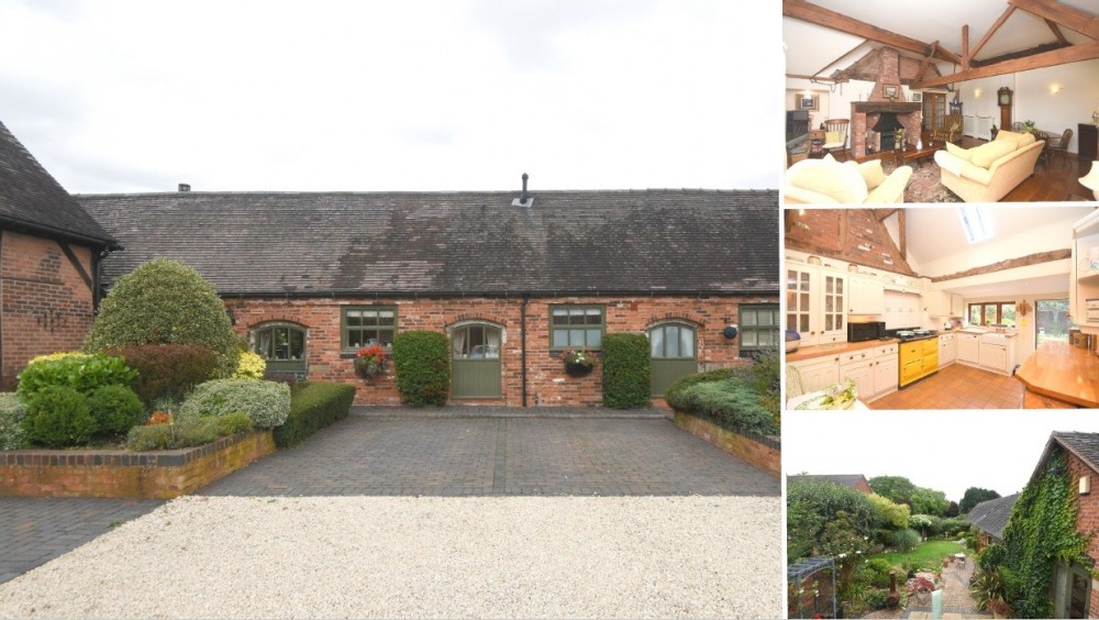 A stunning barn conversion with separate annexe in the sought after village of Alrewas