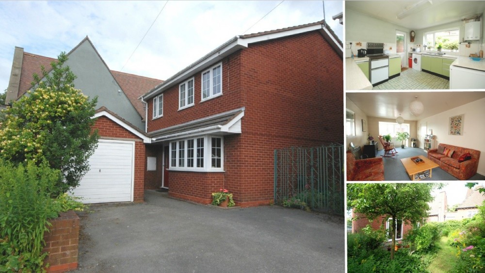 **PRICE REVISED** A detached home offering superb potential close to the City Centre of Lichfield