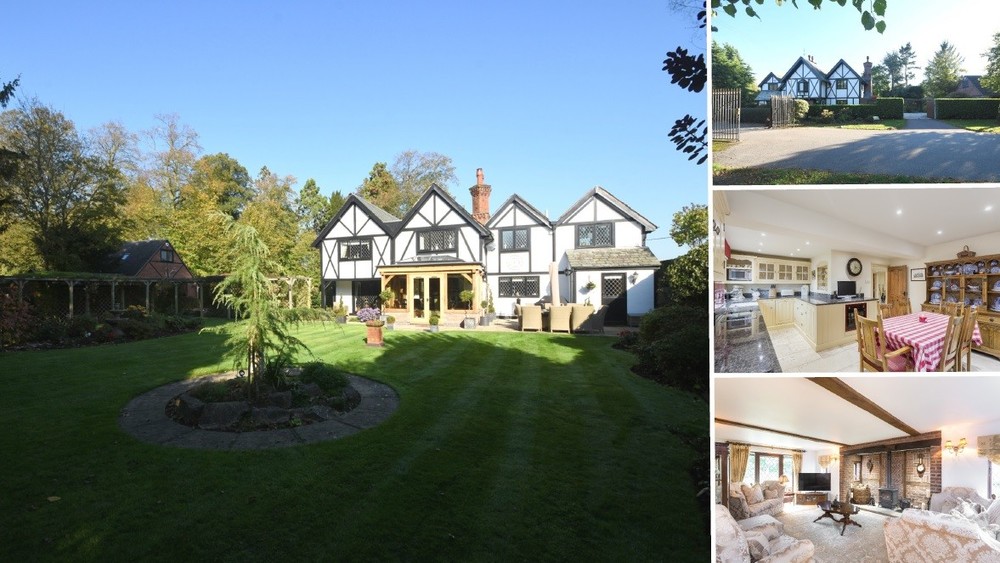 **New Instruction** A beautifully presented detached country home with south facing gardens