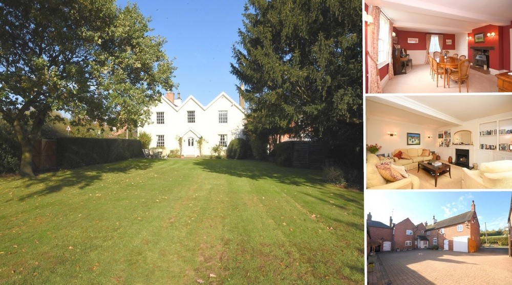 An elegant rural residence boasting Georgian and Victorian features, five excellent bedrooms and regal grounds