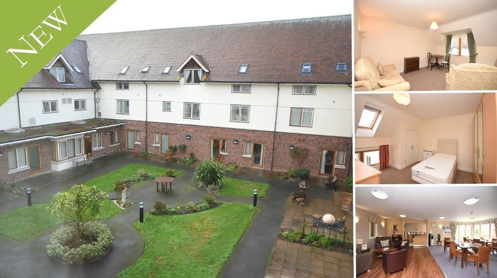 New to the Market! A second floor apartment set within a Award Winning Assisted Living Facility in Barton under Needwood