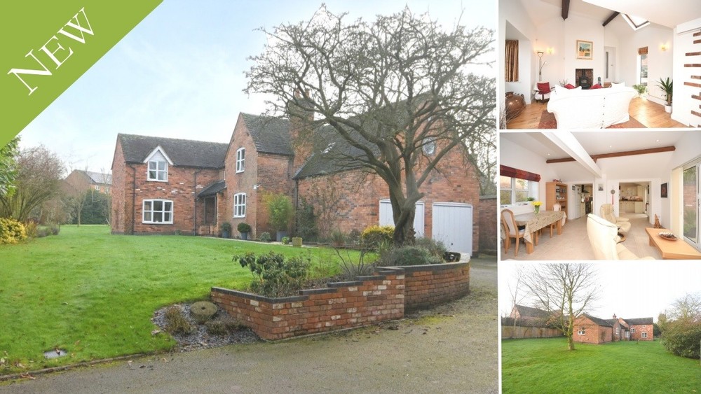 A beautiful detached cottage with immaculately upgraded interiors set within a generous and mature gated plot