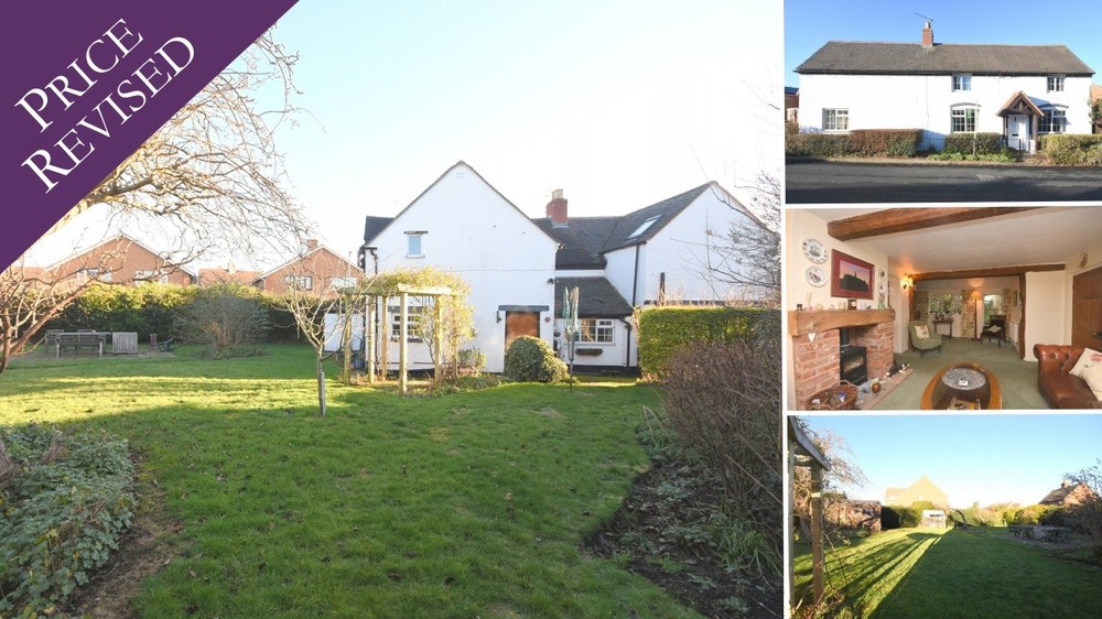 An excellent development opportunity and a new price on this character cottage!