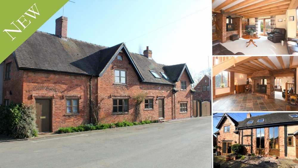 A wealth of character, four bedrooms and Church Spire views for sale with this individual village home