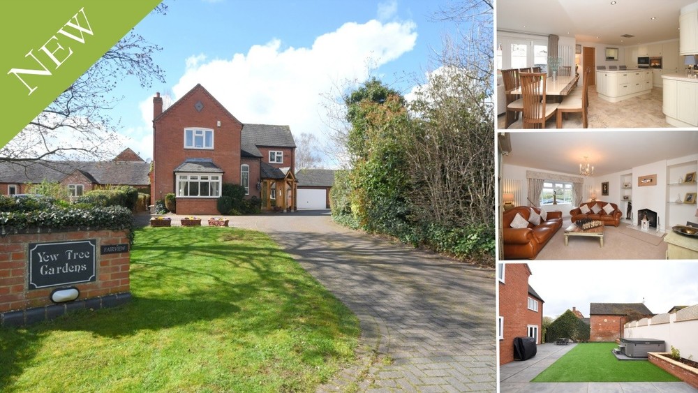Contemporary open plan interiors, five excellent bedrooms and space for an annexe/holiday let... all refurbished recently to a superb standard