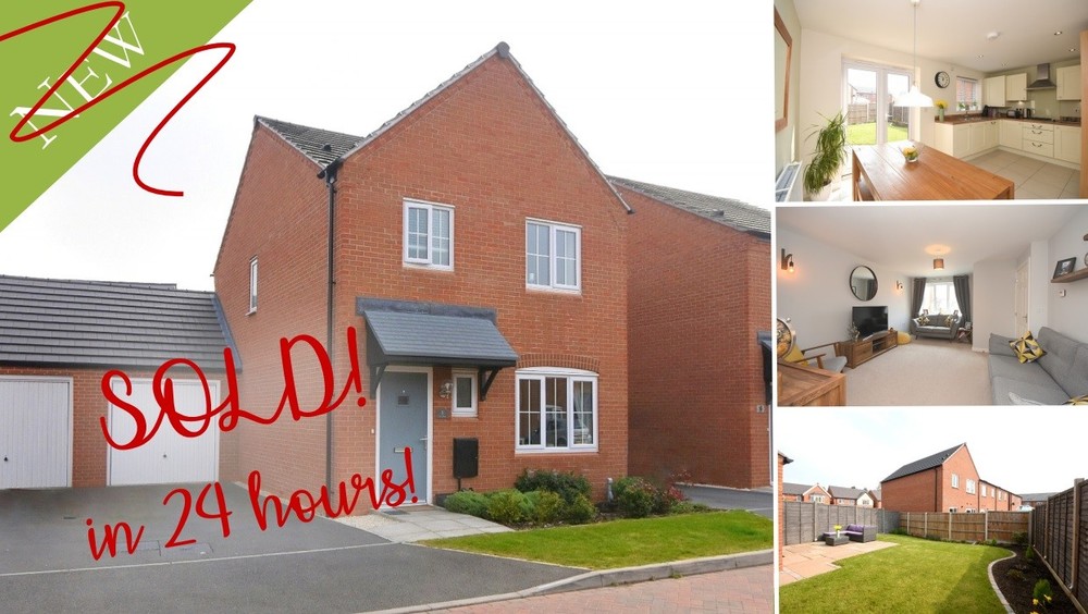 SOLD in 24 HOURS! An immaculate link detached home in Barton under Needwood