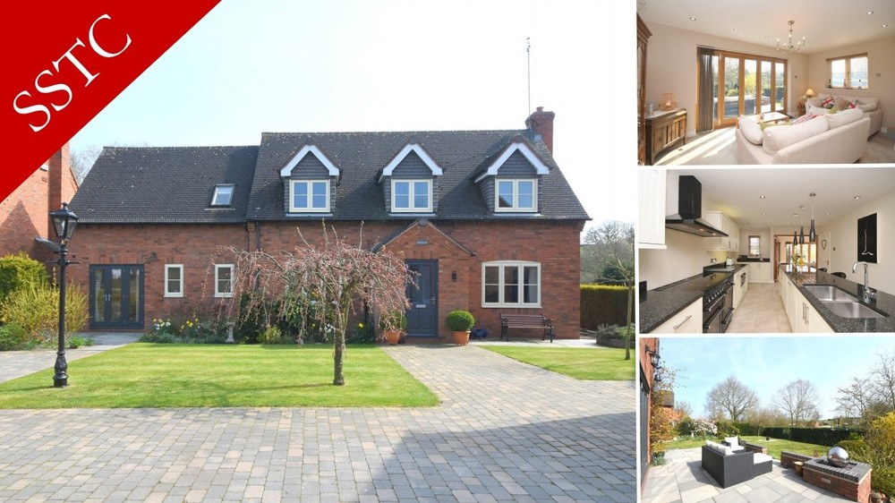 Sale agreed on this executive detached family home set in the popular village of Newborough