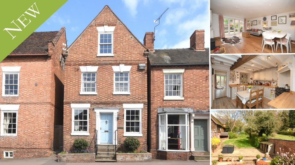 A imposing detached Georgian home in the hear of Abbots Bromley, benefitting from spacious accommodation and generous gardens