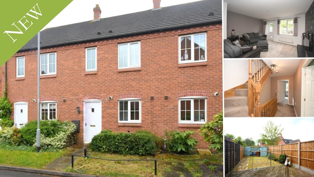 A modern terraced home in the sought after village of Alrewas offering three double bedrooms, south facing gardens and the potential to purchase via Shared Ownership