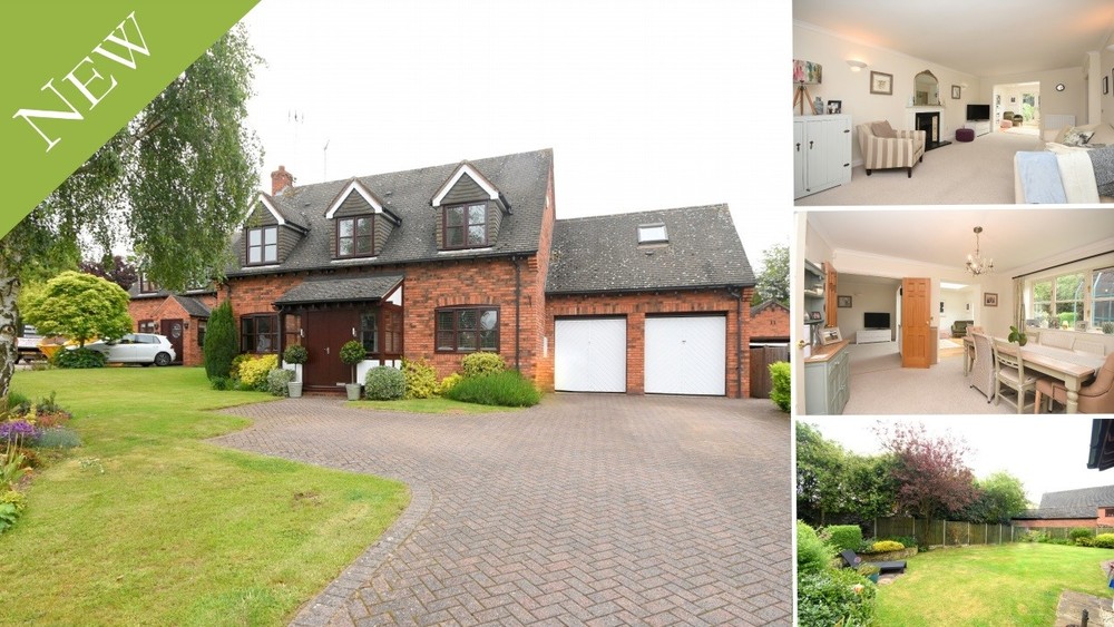**New Instruction** A beautifully presented detached family home with four bedrooms and John Taylor School Catchment