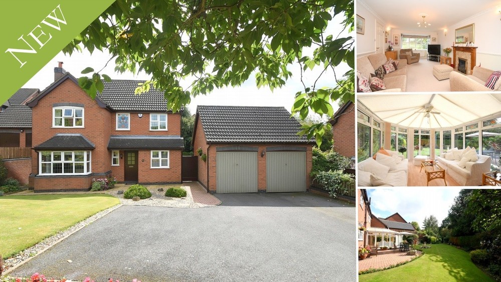 **New Instruction** A spacious detached family home with generous gardens set on the desirable Brizlincote Valley