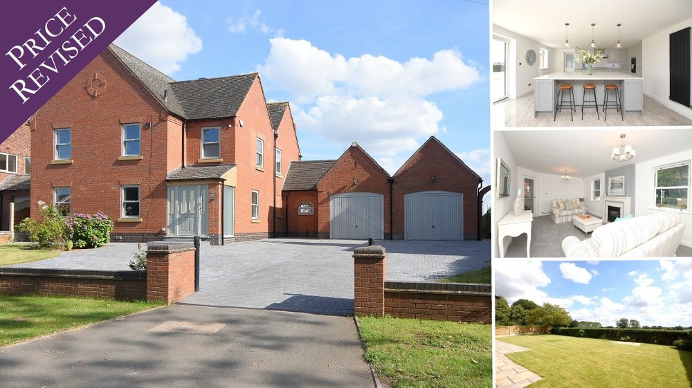 Price revised on this contemporary village home in Haunton