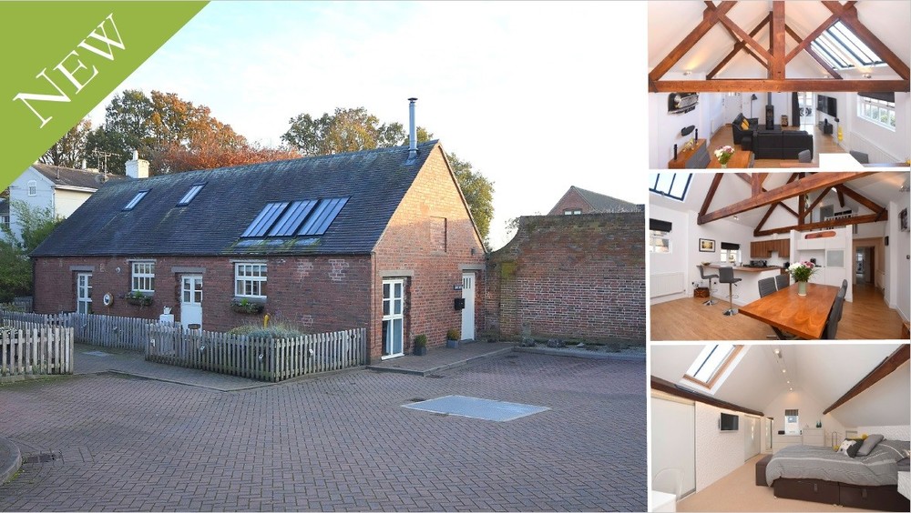 **NEW** A most impressive barn conversion in the desirable Barton under Needwood
