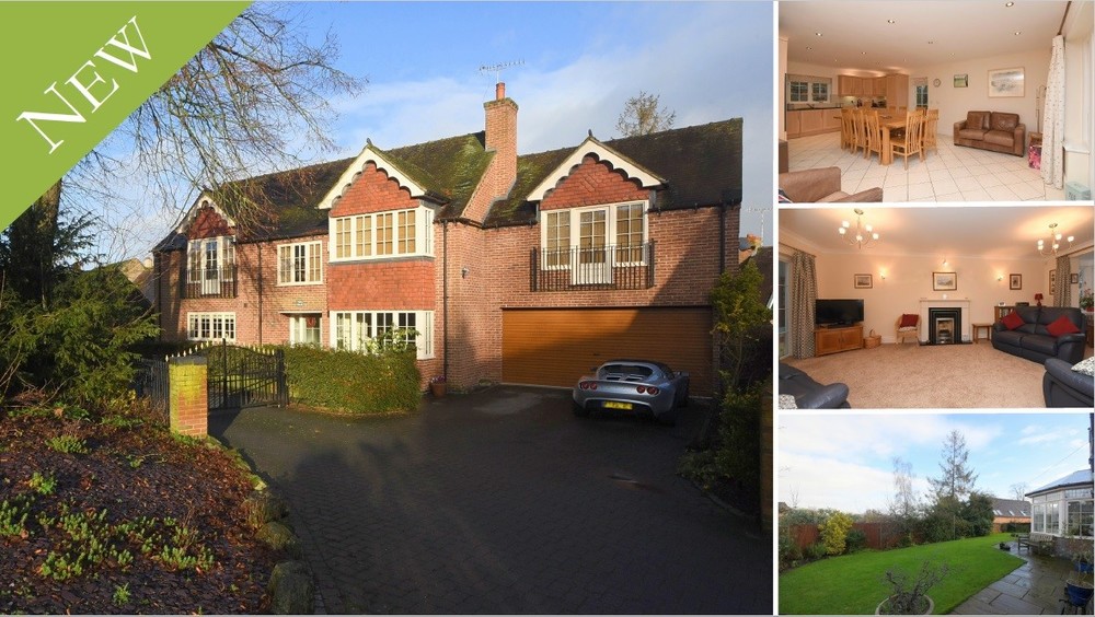 **NEW** An executive detached family home in historic Tutbury