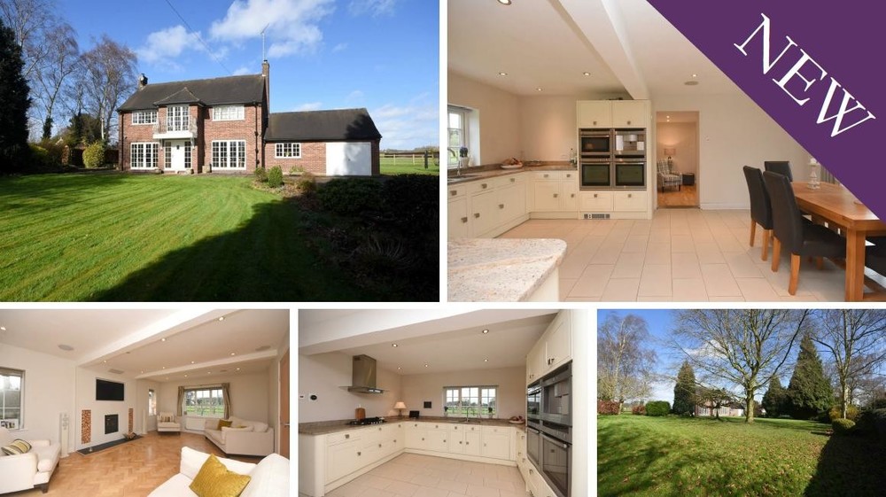 1950s grace and a stunning south facing garden plot... the elegant Bishton Hall Farm is new to the market