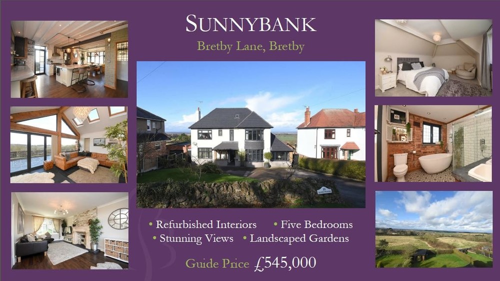 Our Star Property for Monday! Sunnybank lives up to its name with an elevated position overlooking stunning views to the rear