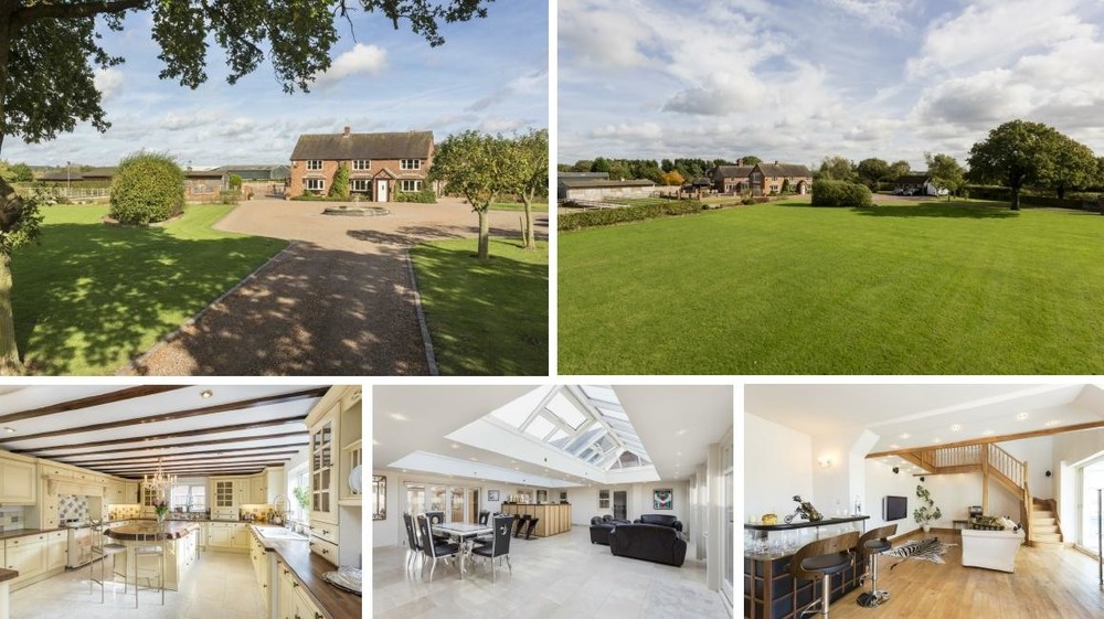 Breach House Farm offers so much more than an idyllic rural position and spacious family home. There are stables, a menage, paddocks and a practice golf course!