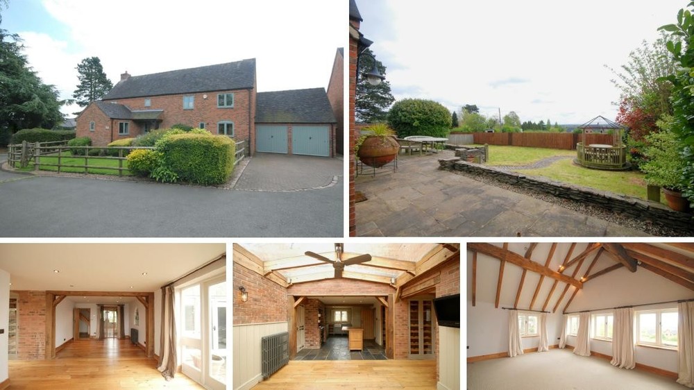 Offered with no upward chain, Thyme House offers ample family accommodation on a bespoke cul de sac in Abbots Bromley