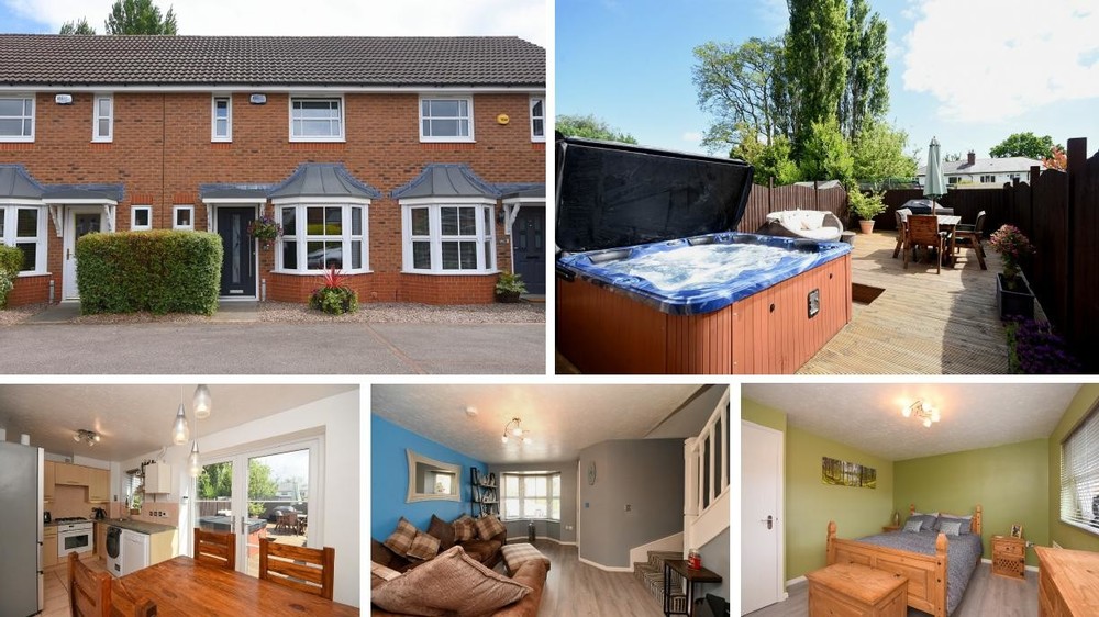 NEW and ready for viewings IMMEDIATELY! This immaculate town house in Sutton Coldfield is ideal for any first time buyer or investor... and the Hot Tub is included!